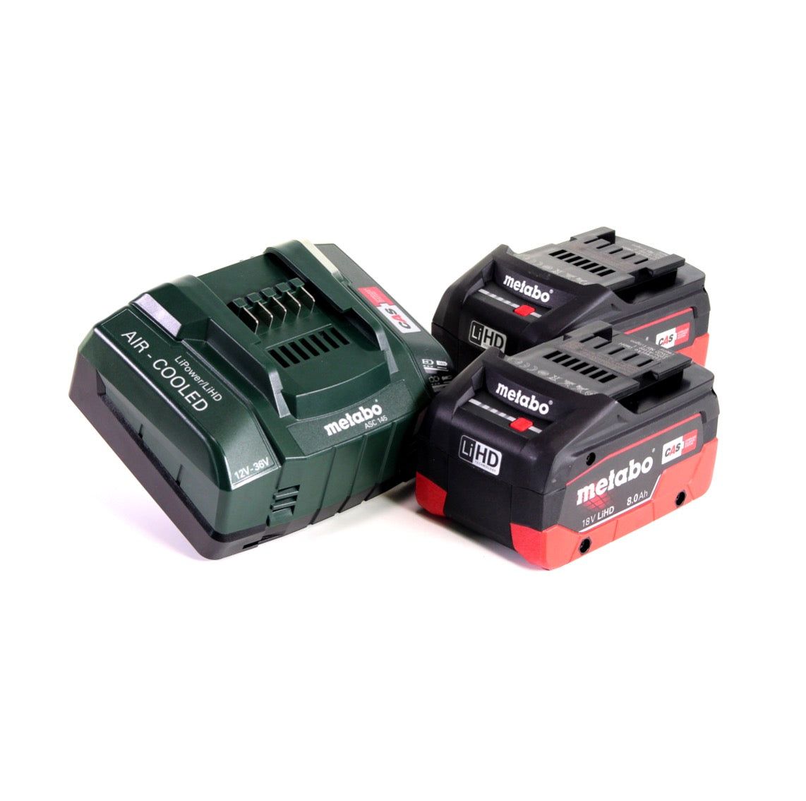 Metabo AS 18 L PC Akku Sauger 18V 7,5L ( 602021850 ) + 2x Akku 8,0Ah + Ladegerät - Toolbrothers