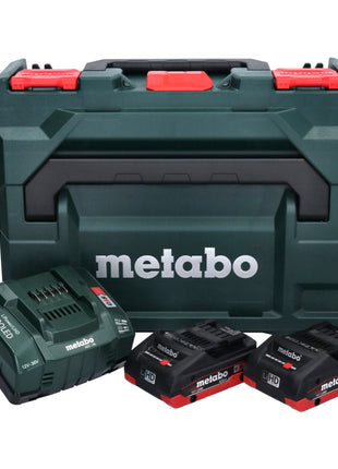 Metabo Basis Set LIHD + 2x Akku 4,0 Ah + Ladegerät + metaBOX ( 685130000 )