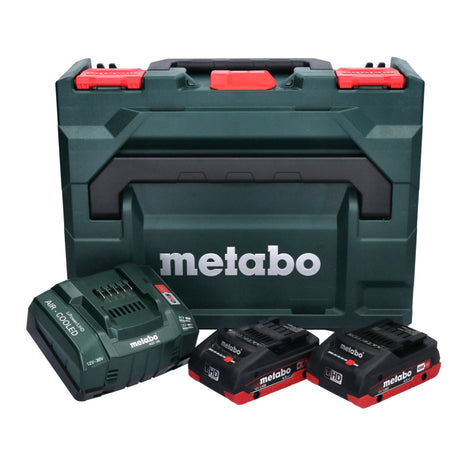 Metabo Basis Set LIHD + 2x Akku 4,0 Ah + Ladegerät + metaBOX ( 685130000 )