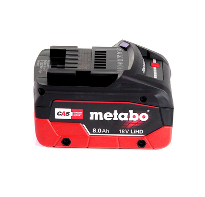 Metabo LiHD 2x Akkupack 18V 8,0Ah ( 625369000 ) + Metabo Ladegerät ASC 145  ( 627378000 ) - Toolbrothers