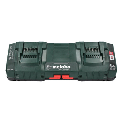 Metabo Basis Set LiHD 18 V + 4x Akku 8,0 Ah + Doppelladegerät + metaBOX ( 685135000 ) - Toolbrothers