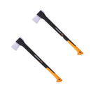 Fiskars X21 hache 2x hache à fendre - L 3D 71cm (2x 1015642)