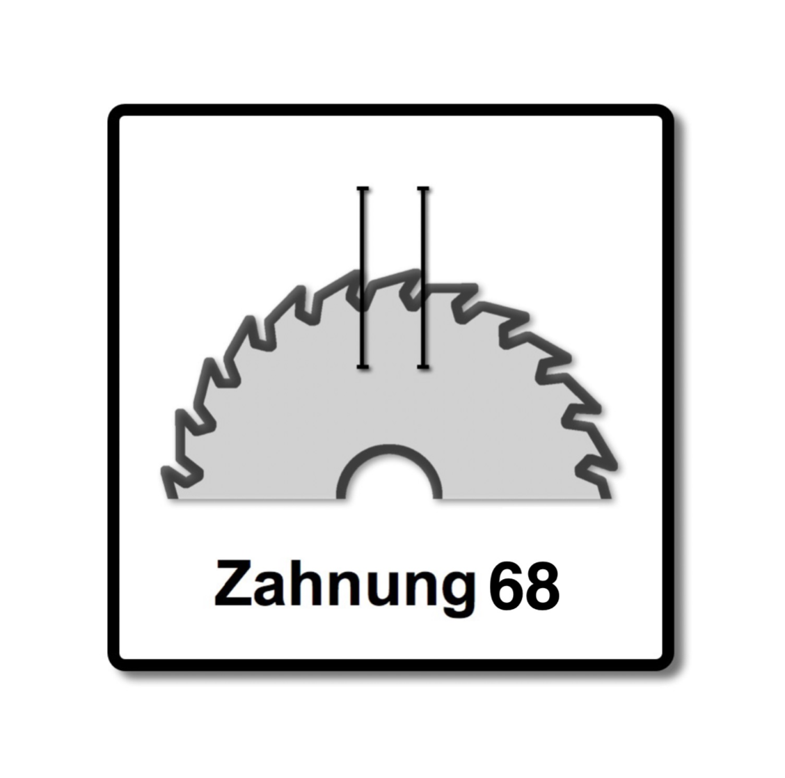 2x Festool Spezial Kreissägeblatt TF68 Alu Kunststoff 260 x 2,4 x 30 mm ( 494607 ) 260 mm 68 Zähne für KS 88 120 - Toolbrothers