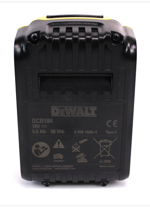 Batería Dewalt DCB 184 18 V 5 Ah / 5000 mAh XR Li-Ion