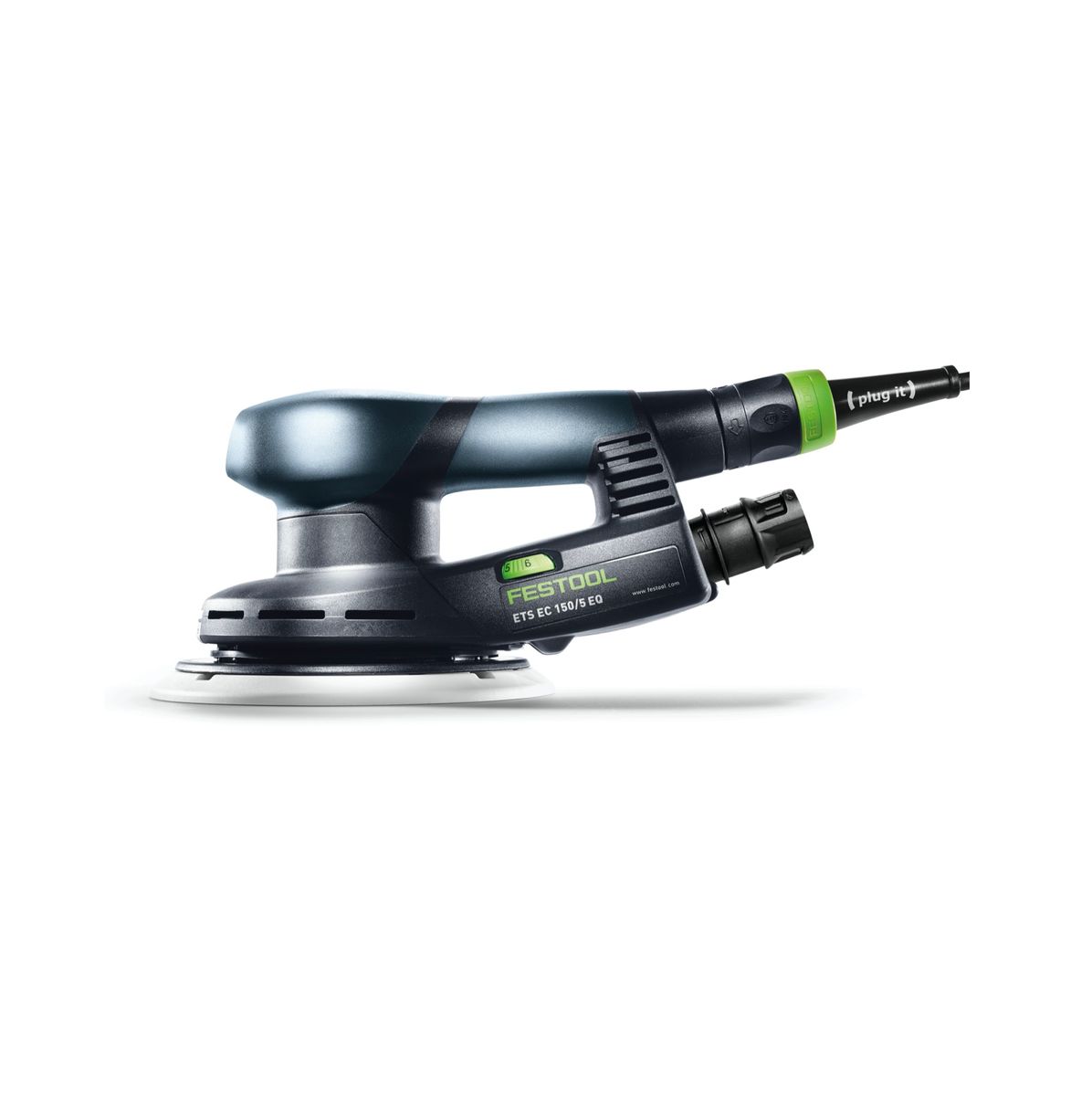 Festool ETS EC 150/5 EQ-Plus Exzenterschleifer 400 W 150 mm Brushless ( 576329 ) + Systainer - Toolbrothers