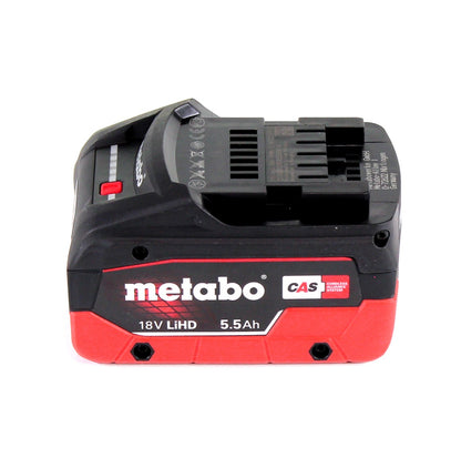 Metabo KHA 18 LTX marteau combiné à batterie 18V + 1x batterie 5,5Ah + coffret - sans chargeur