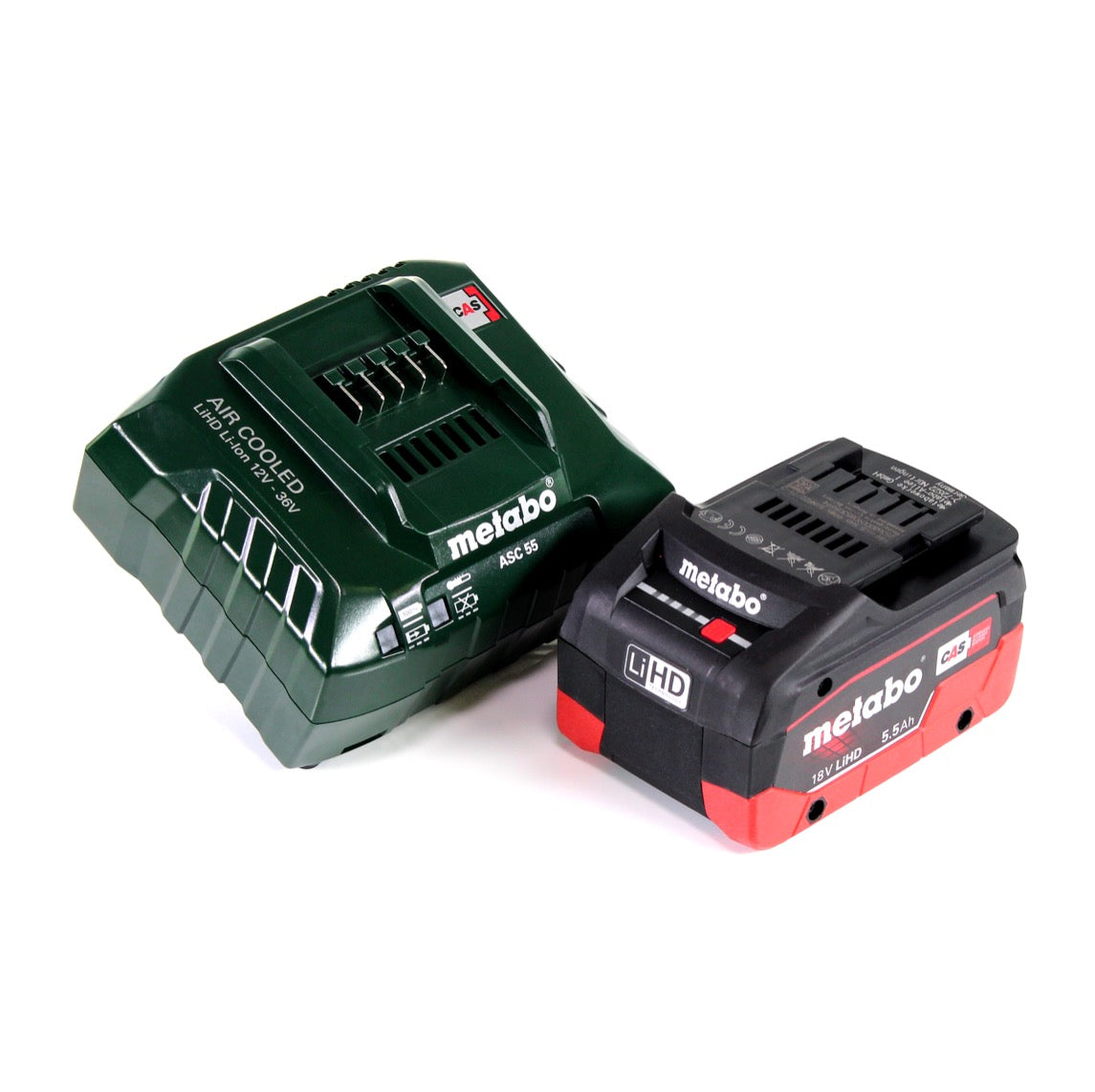 Marteau combiné à batterie Metabo KHA 18 LTX 18V + 1x batterie 5,5Ah + chargeur + mallette