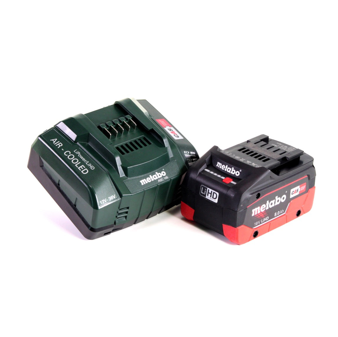 Marteau combiné à batterie Metabo KHA 18 LTX 18V + 1x batterie 8,0Ah + chargeur + étui