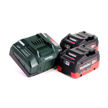 Marteau combiné à batterie Metabo KHA 18 LTX 18V + 2x batteries 8,0Ah + chargeur + mallette