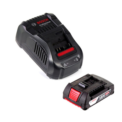 Scie sauteuse sans fil Bosch GST 18 V-LI S 18V + 1x batterie 2,0Ah + chargeur + 18x lame de scie + L-Boxx