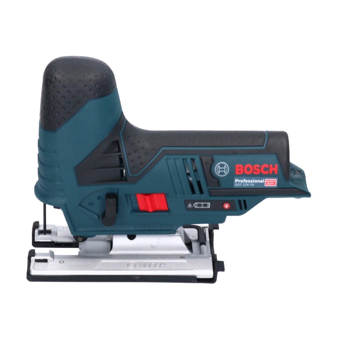 Bosch GST 12V-70 Professional Akku Stichsäge 12 V + 17x Stichsägeblatt + L-Boxx - ohne Akku, ohne Ladegerät