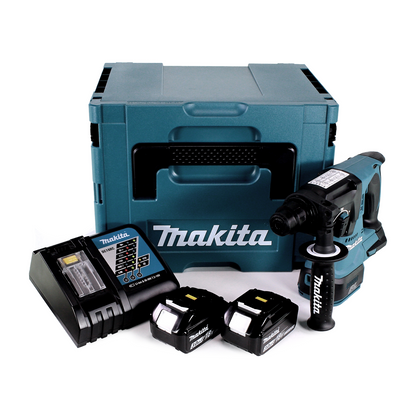 Makita DHR 242 RFJ marteau perforateur à batterie 18V 2.0J SDS-plus brushless + 2x batterie 3.0Ah + chargeur + Makpac