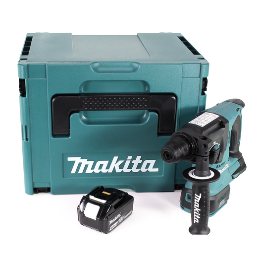 Makita DHR 242 M1J Akku Bohrhammer 18V 2,0J SDS-plus Brushless + 1x Akku 4,0Ah + Makpac - ohne Ladegerät