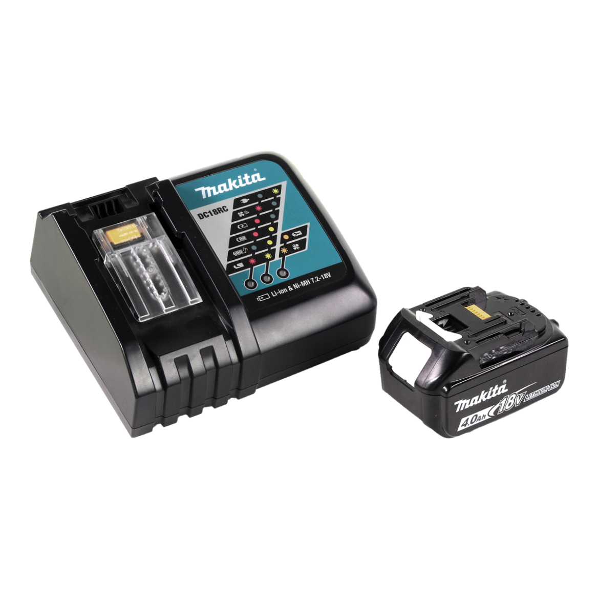 Makita DHR 242 RM1J perceuse à percussion sur batterie 18V 2.0J SDS-plus brushless + 1x batterie 4.0Ah + chargeur + Makpac