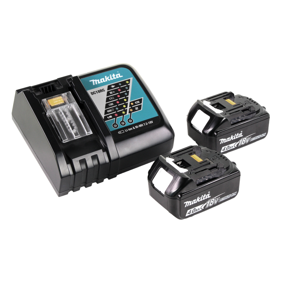 Makita DHR 242 RMJ perceuse à percussion sur batterie 18V 2.0J SDS-plus brushless + 2x batterie 4.0Ah + chargeur + Makpac