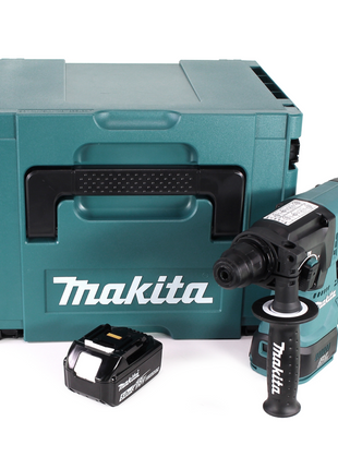 Makita DHR242T1J Marteau perforateur sans fil 2,0J SDS-plus 18V  + 1x Batterie 5,0Ah + Coffret Makpac - sans chargeur