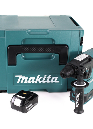 Makita DHR 242 G1J Akku Bohrhammer 18V 2,0J SDS-plus Brushless + 1x Akku 6,0Ah + Makpac - ohne Ladegerät