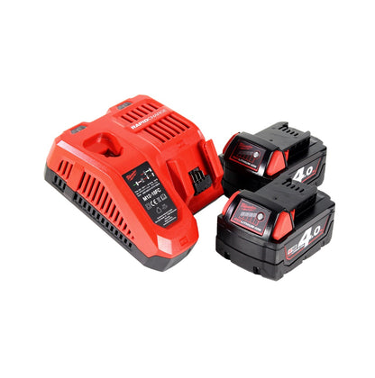 Clé à chocs sans fil Milwaukee M18 ONEFHIWF34 402X 3/4" 18V 1627Nm + 2x batterie 4,0Ah + chargeur + boîtier HD