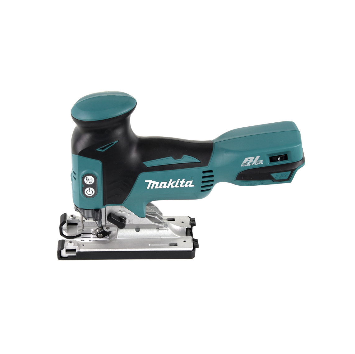 Makita DJV 181 ST1J scie sauteuse pendulaire à batterie 18V brushless + 1x batterie 5,0Ah + Bosch 15 pièces. Jeu de lames de scie sauteuse + Makpac + chargeur