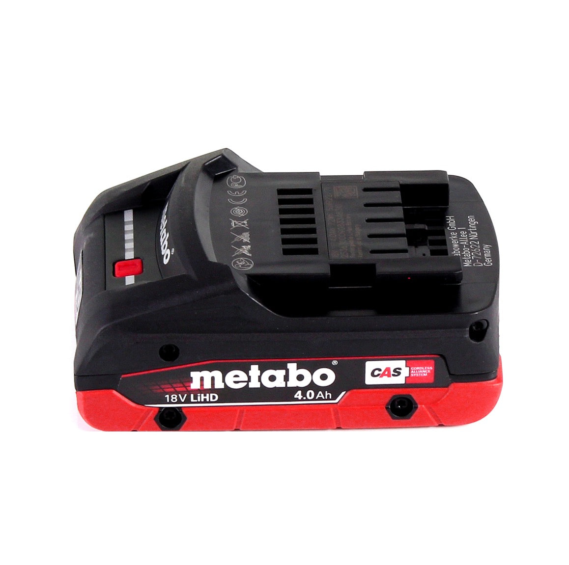 Metabo W 18 LTX 125 Meuleuse d'angle rapide 18V 125mm + 1x batterie 4,0Ah + coffret - sans chargeur