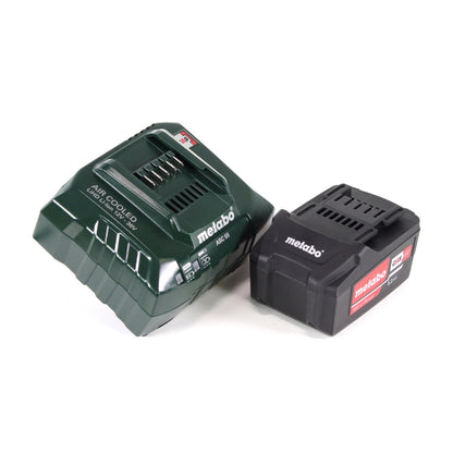 Metabo W 18 LTX 125 Meuleuse d'angle rapide 18V 125mm + 1x batterie 5,2Ah + chargeur + mallette