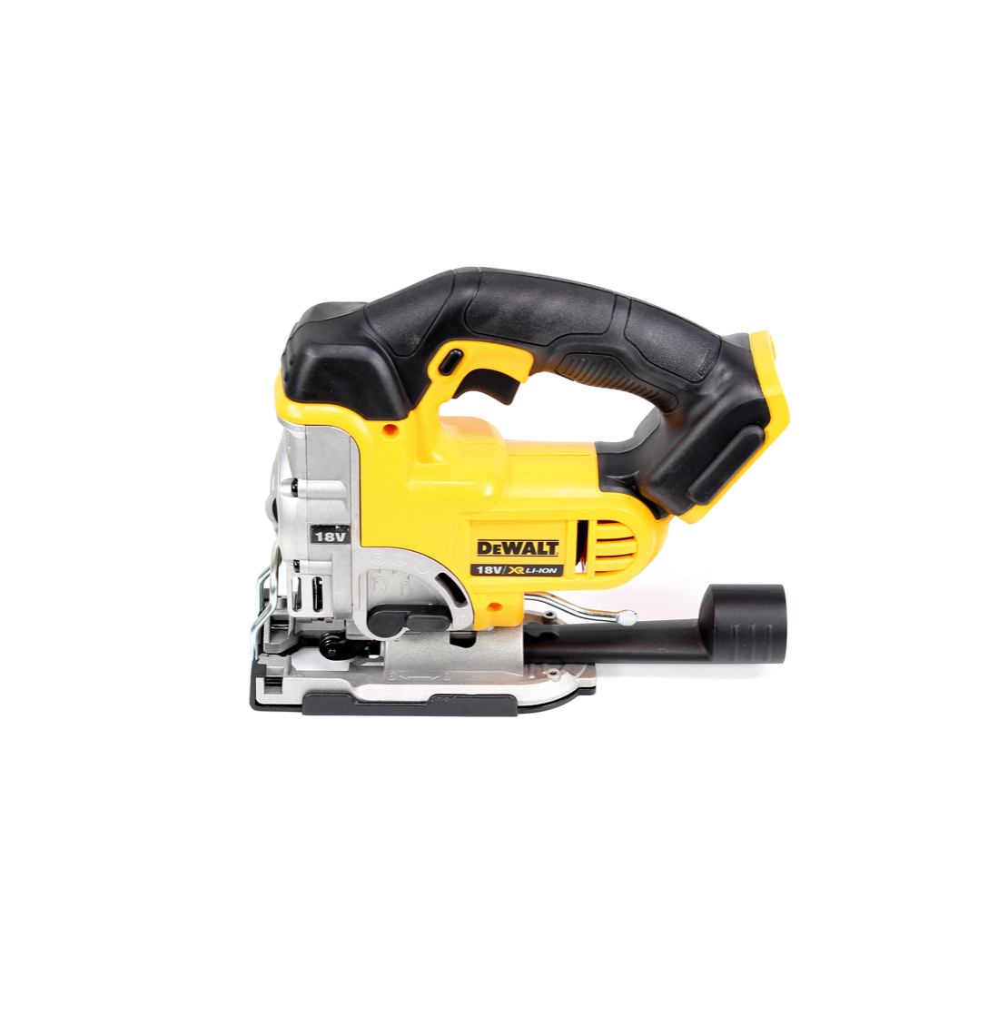 Scie sauteuse sans fil DeWalt DCS 331 N + 1 batterie 2 Ah + jeu de lames de scie sauteuse Bosch + TSTAK - sans chargeur