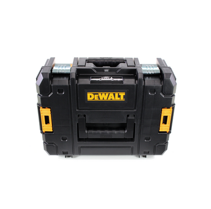 Scie sauteuse sans fil DeWalt DCS 331 N + 1 batterie 2 Ah + jeu de lames de scie sauteuse Bosch + TSTAK - sans chargeur