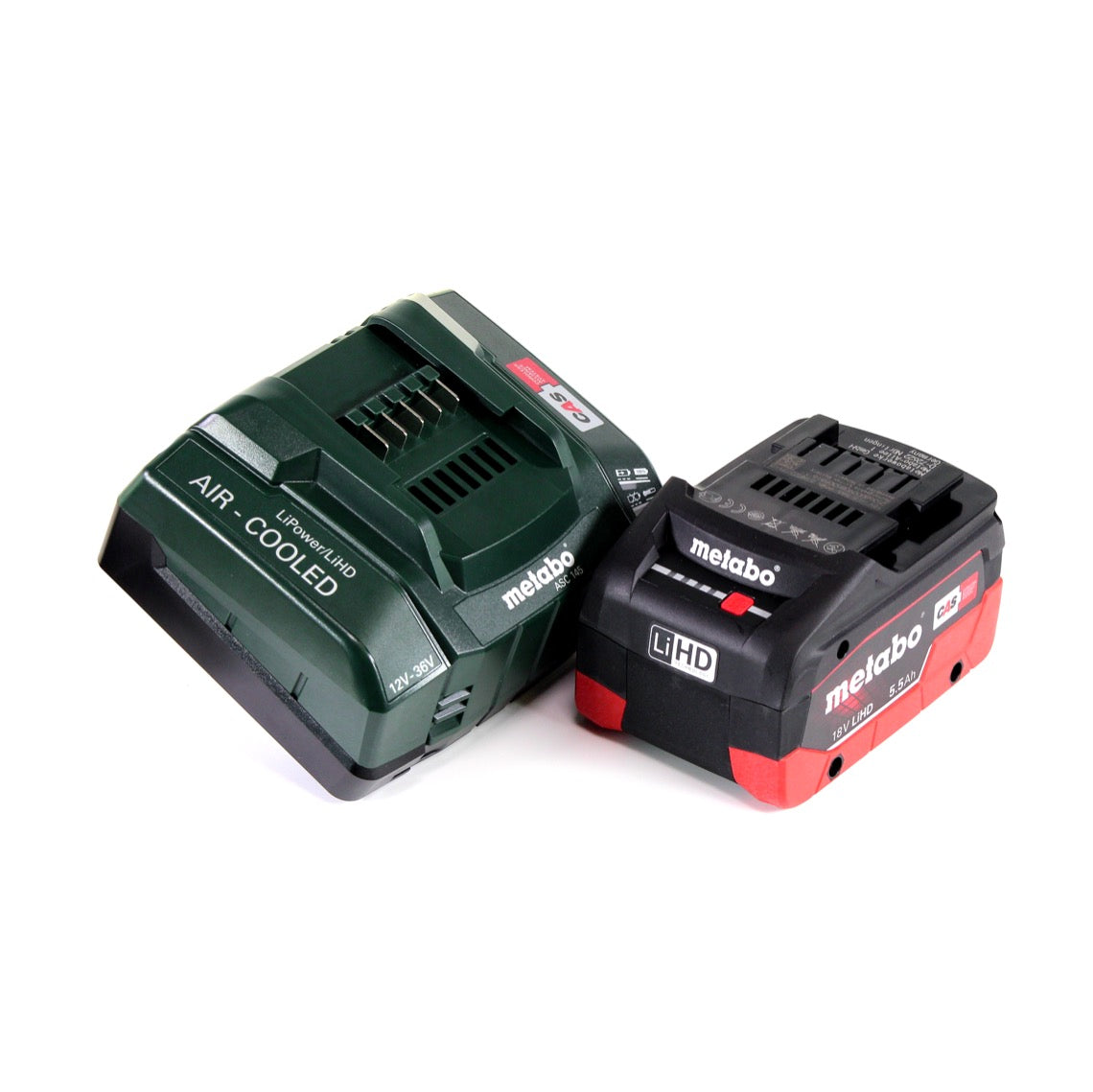 Metabo W 18 LTX 125 Meuleuse d'angle rapide 18V 125mm + 1x batterie 5,5Ah + chargeur + mallette