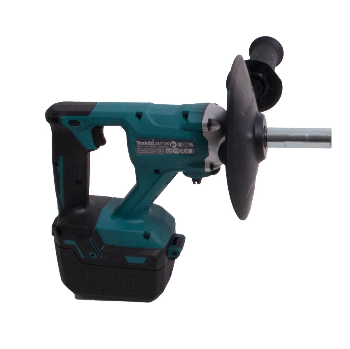 Makita DUT 130 Z Malaxeur sans fil 18V M14 Brushless Solo - sans Batterie, sans Chargeur