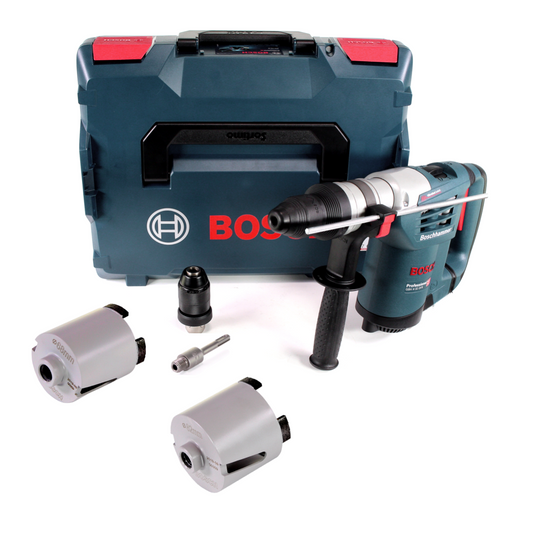 Marteau perforateur Bosch GBH 4-32 DFR 900W 4.2J SDS-plus + arbre SDS-plus + douilles foret M16 68mm + 82mm + L-Boxx