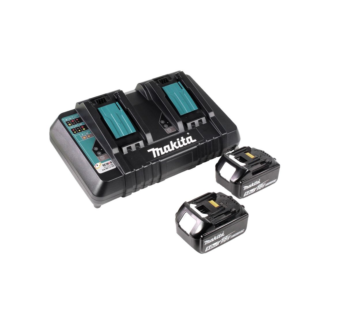 Makita DUP 361 PT2 Sécateur sans fil 36V ( 2x18V ) 33mm 185N + 2x Batteries 5,0 Ah + Chargeur Double + Coffret de transport