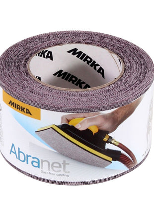 Mirka ABRANET Rouleau d'Abrasif  Velcro 75 mm x 10 m P120  (545BI001123R)