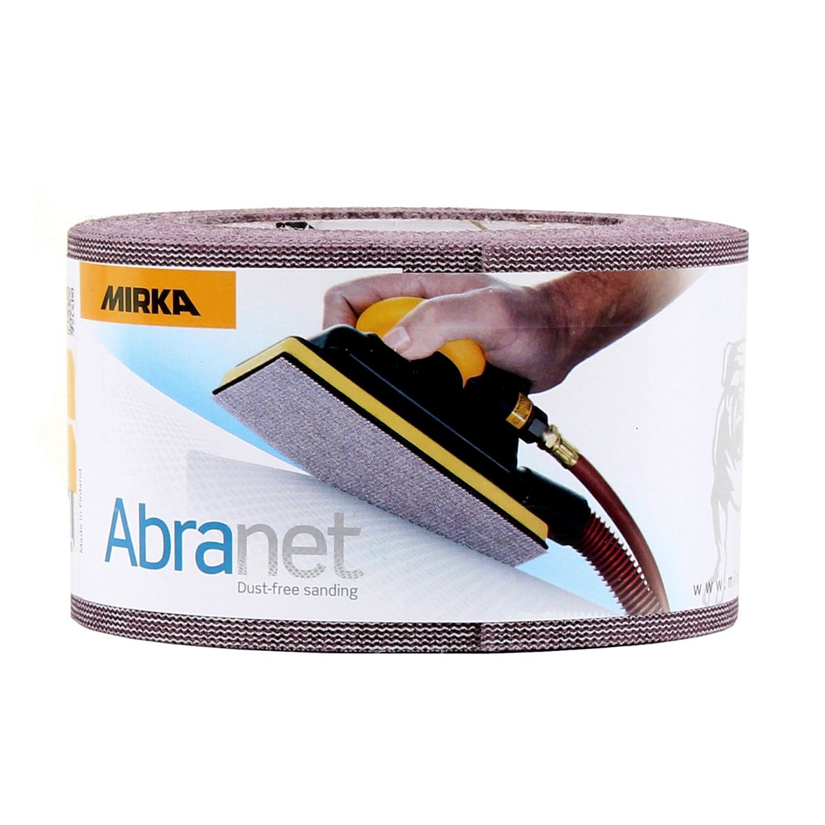 Mirka ABRANET Rouleau d'Abrasif  Velcro 75 mm x 10 m P180 (545BI001183R)