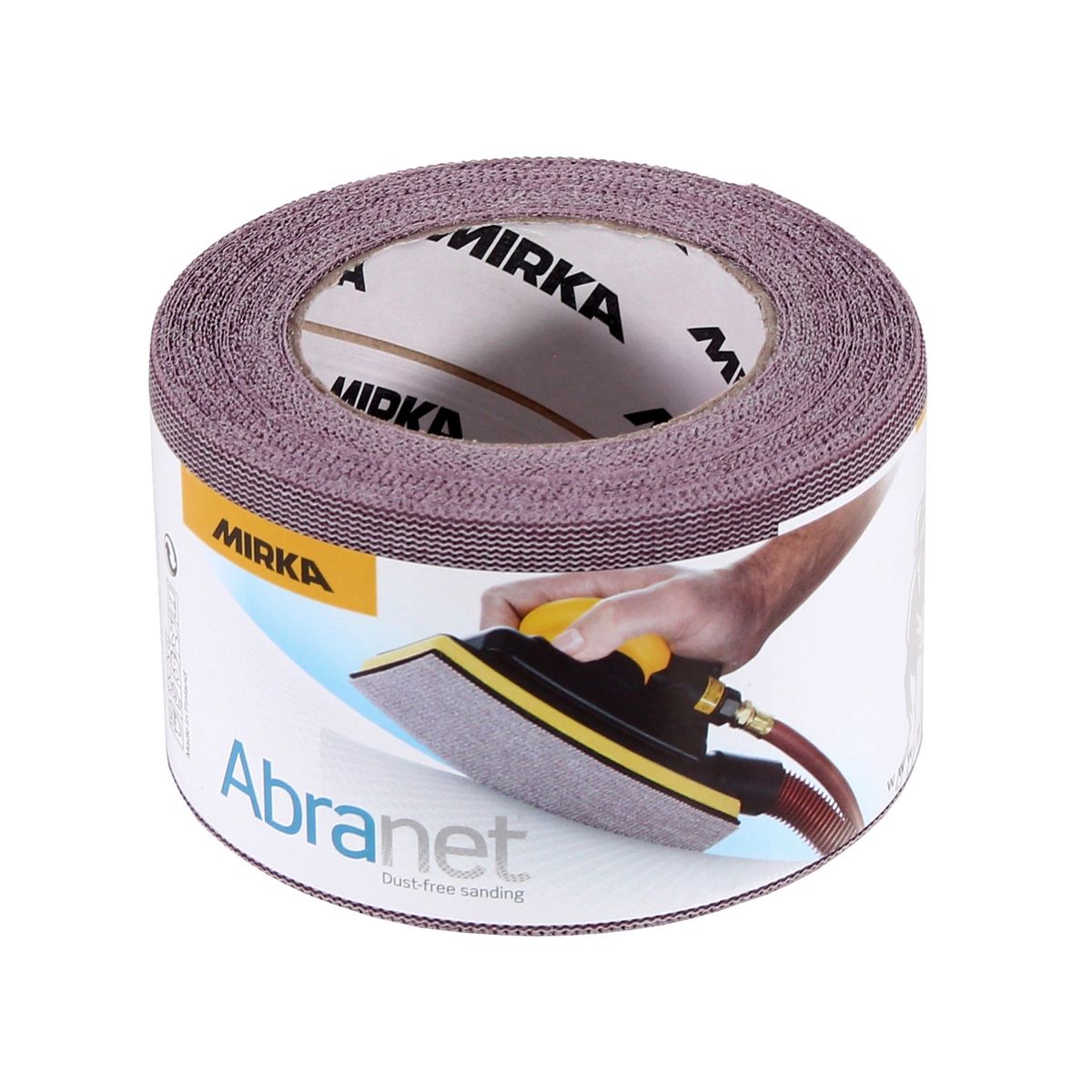 Mirka ABRANET Rouleau de papier abrasif 75 mm x 10 m P320 Klett (545BI001323R)