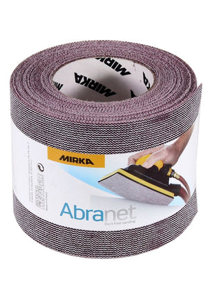 Mirka ABRANET Rouleau de papier abrasif 115 mm x 10 m P180 Klett (545BY001803R)