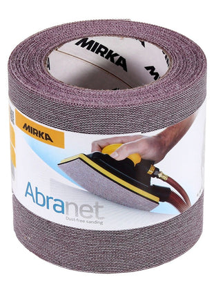 Mirka ABRANET Rouleau de papier abrasif 115 mm x 10 m P180 Klett (545BY001183R)