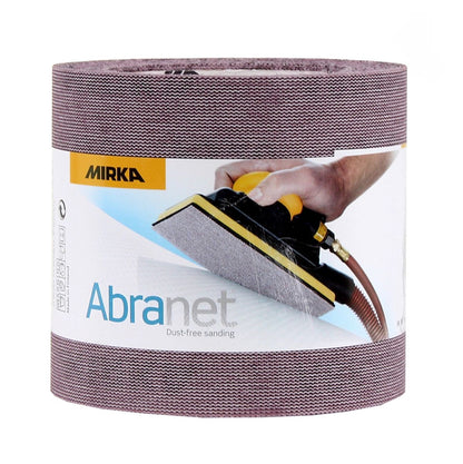 Mirka ABRANET Rouleau de papier abrasif 115 mm x 10 m P320 Klett (545BY001323R)