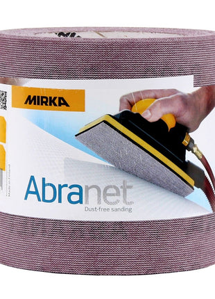 Mirka ABRANET Schleifpapier Rolle 115mm x 10m P400 Schleifrolle Klett ( 545BY001413R )