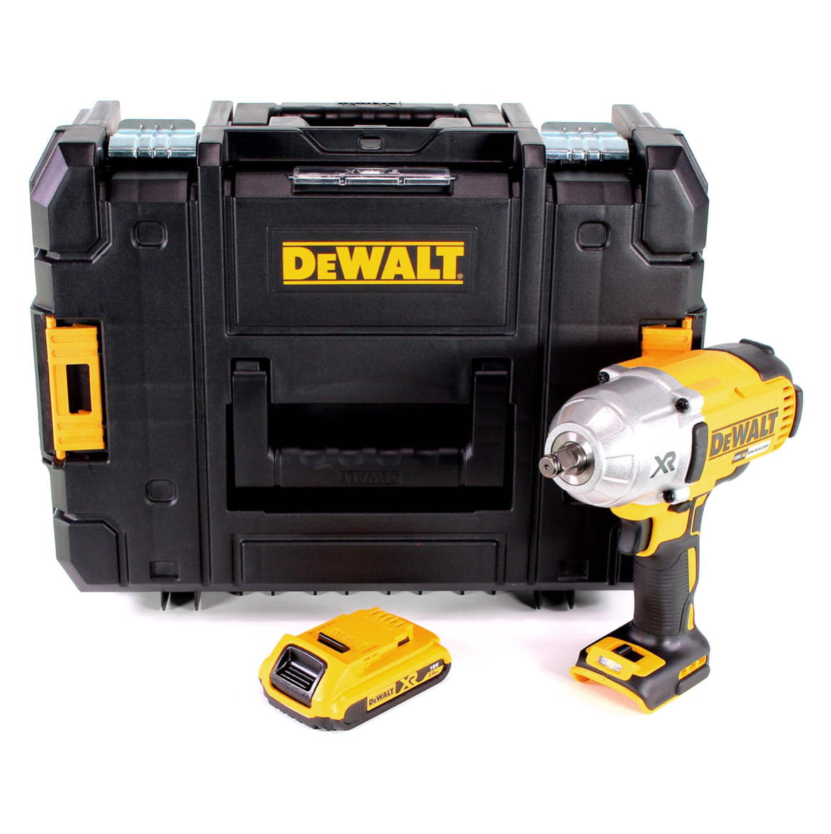 Dewalt DCF 899 HT Akku Schlagschrauber 1/2" 18V 950Nm Brushless HOG-Ring + 1x Akku 2,0Ah + TSTAK - ohne Ladegerät