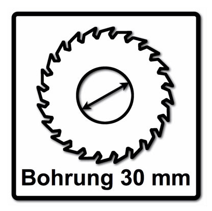 Festool 2x Feinzahn Kreissägeblatt HW 216 x 2,3 x 30 mm W60 216 mm 60 Zähne ( 2x 500125 ) - Toolbrothers