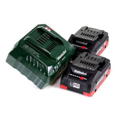 Metabo SSD 18 LTX 200 BL Akku Schlagschrauber 18V 1/4" 200Nm Brushless + 2x Akku 4,0Ah + Ladegerät + Koffer ( 602396830 )