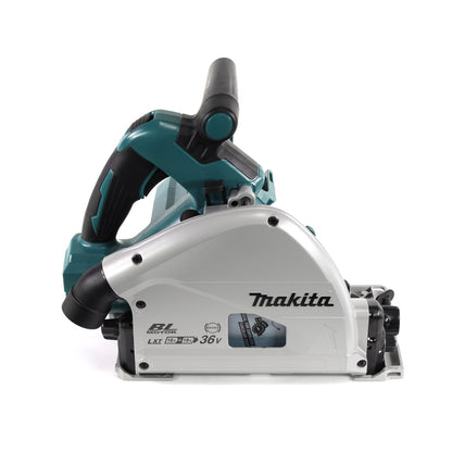 Makita DSP 600 RT scie plongeante sur batterie 36V (2x18V) 165 mm brushless + 2x batterie 5,0Ah + chargeur