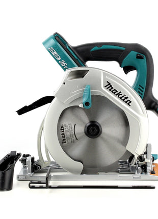 Makita DHS 710 FJ 36V Li-Ion Scie circulaire sans fil 190 mm + 2x Batteries 3.0Ah + Makpac - sans chargeur