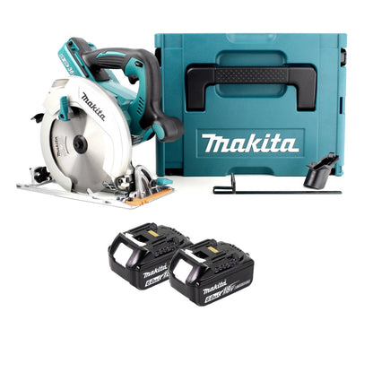 Makita DHS 710 GJ Akku Handkreissäge 36V (2x 18V) 190x30mm + 2x Akku 6,0Ah + Makpac - ohne Ladegerät