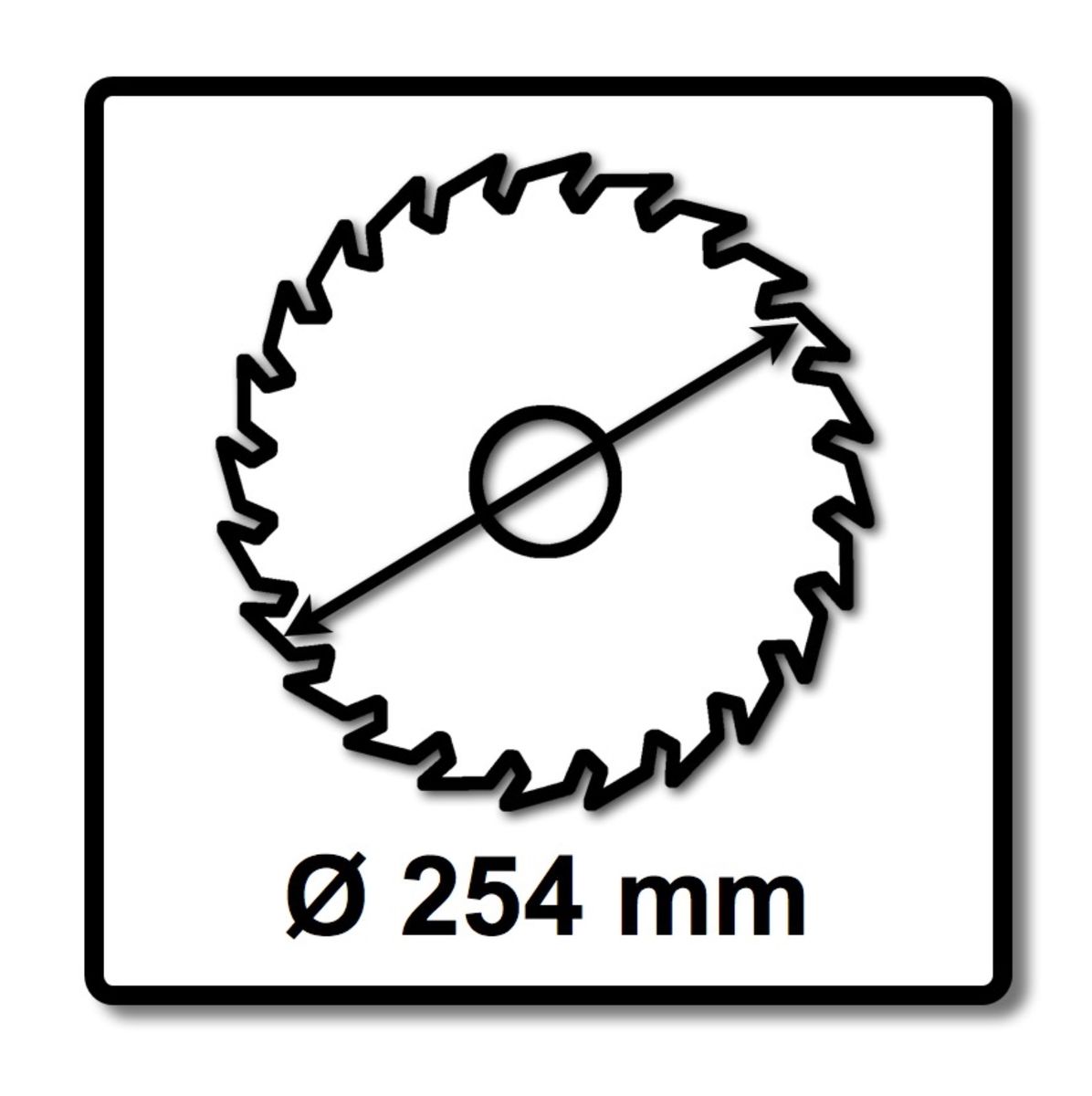 Festool Universal Kreissägeblatt W40 254 x 2,4 x 30 mm ( 575975 ) für TKS 80 Tischkreissäge - Toolbrothers