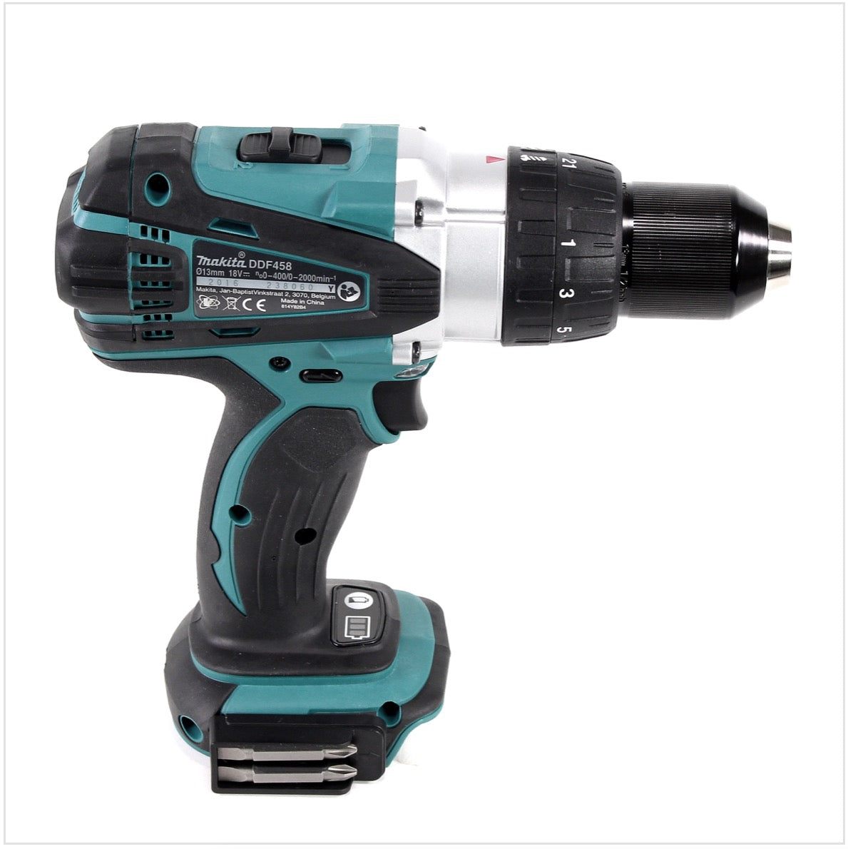 Makita DDF 458 Z Perceuse visseuse sans fil 18V 91Nm - sans batterie- sans chargeur