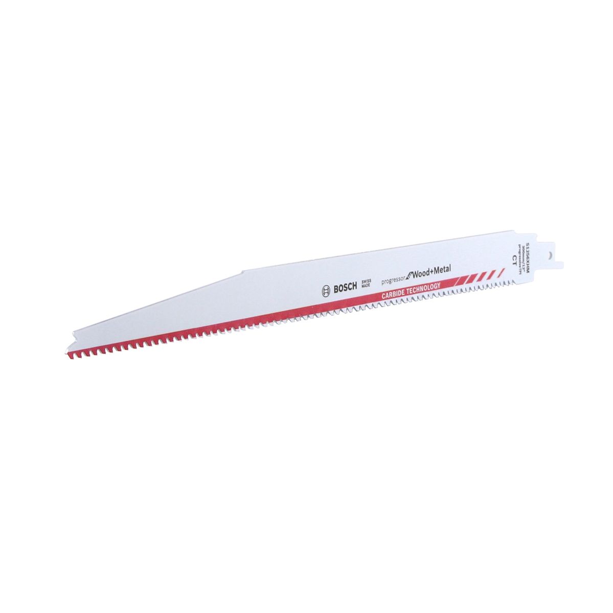 Bosch S 1256 XHM Lame de scie sabre Progressor for Wood and Metal - 300x25x1,25mm, durée de vie extra longue (2608653101)