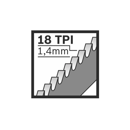 Bosch S 522 EHM Säbelsägeblatt Endurance for Stainless Steel, 115x19x1mm  ( 2608653096 ) - Toolbrothers