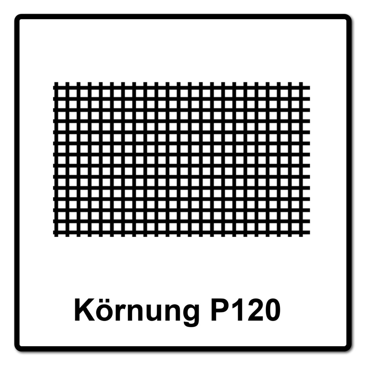 Mirka ABRANET 2x rouleau de papier de verre 115mm x 10m P120 rouleau de ponçage Velcro (2x 545BY001123R)