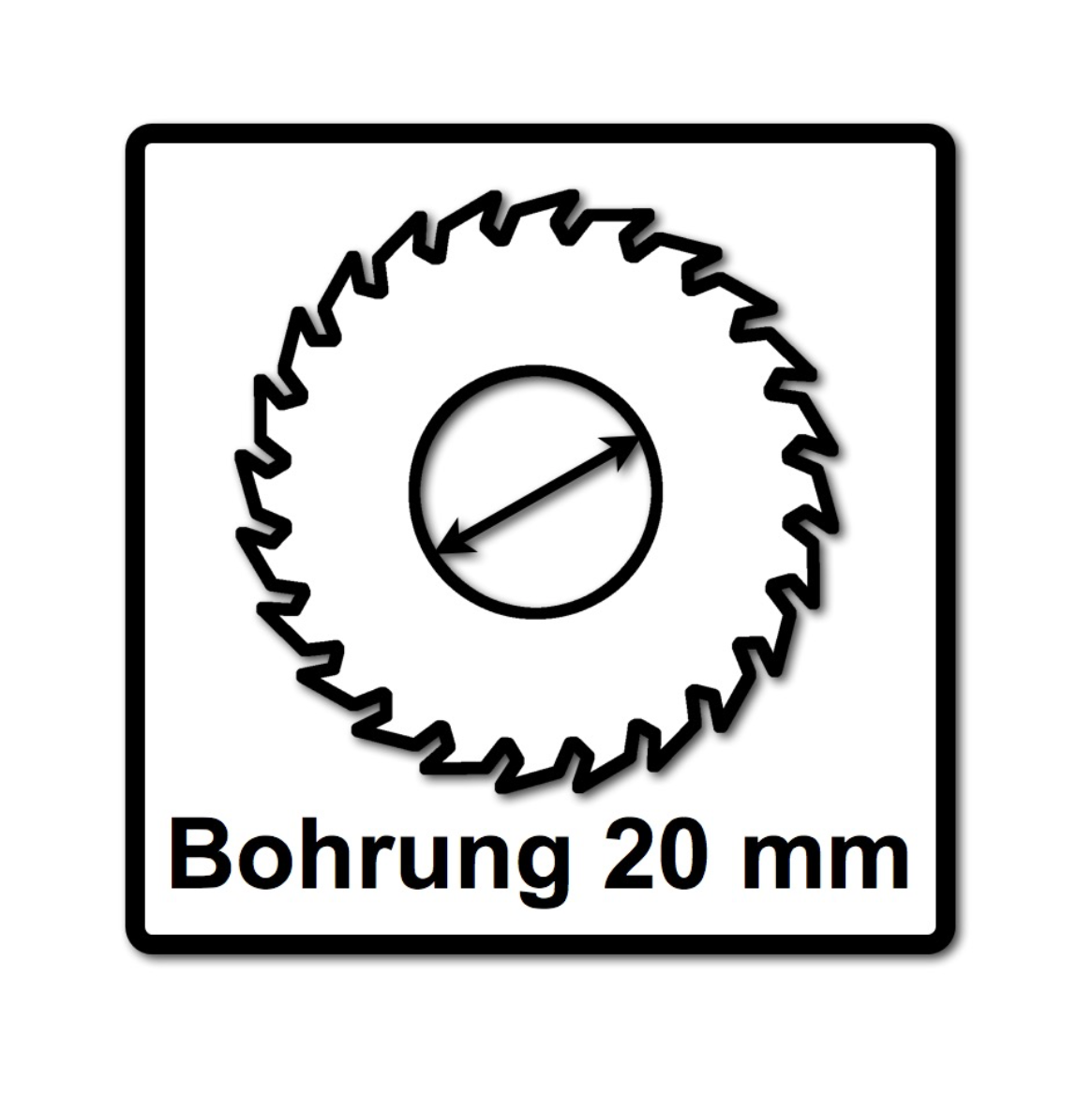 Bosch Lame de scie circulaire Standard for Wood 165 x 20 x 1,5 mm, 24 dents (2608837685)